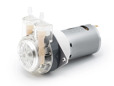 DC Motor peristaltik pompa LFP102/DB (akış aralığı: 9-110 ml/dakika)
