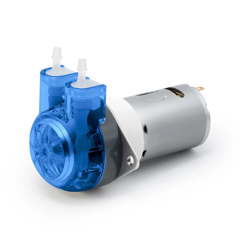 DC Motor peristaltik pompa LFP102/DB (akış aralığı: 9-110 ml/dakika)